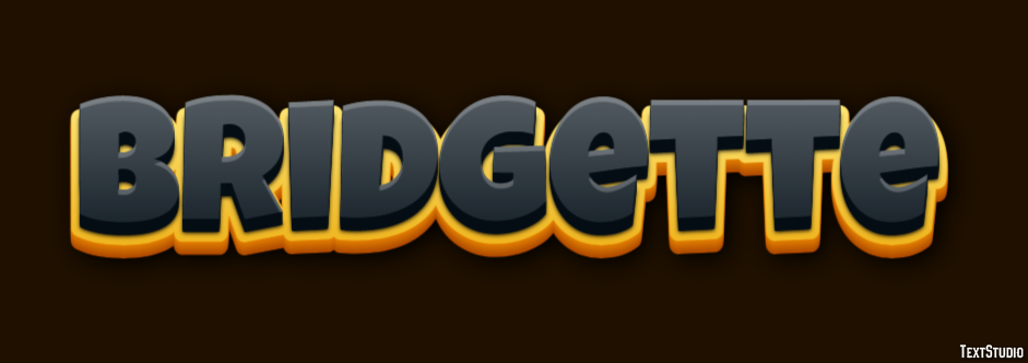 Bridgette Efeito de texto