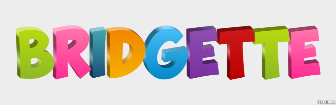 Bridgette Text Effect