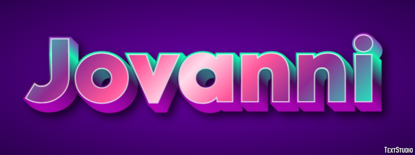 Jovanni Текстовый эффект