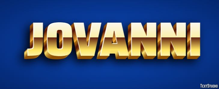 Jovanni Текстовый эффект