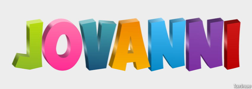 Jovanni Текстовый эффект