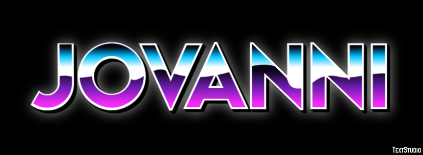 Jovanni Текстовый эффект