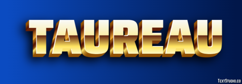 Taureau Effet de texte