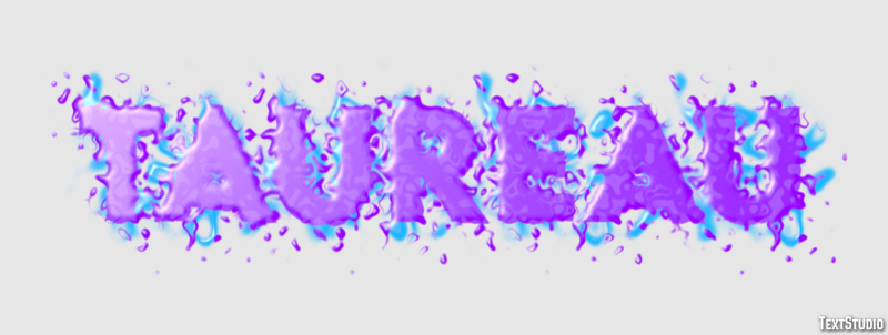 Taureau Effet de texte