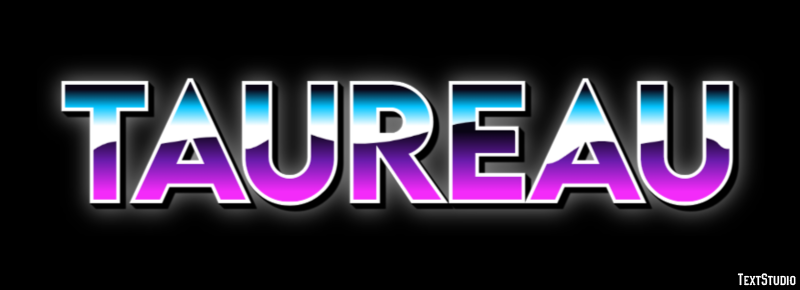 Taureau Effet de texte