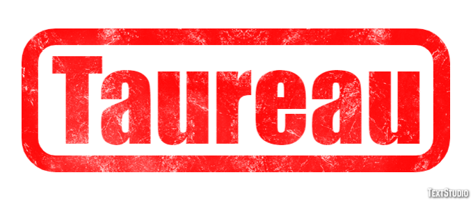 Taureau Effet de texte
