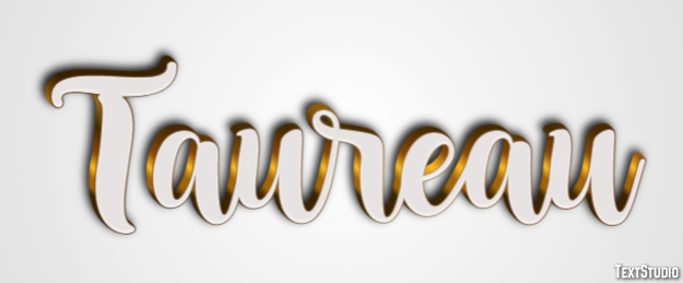 Taureau Effet de texte