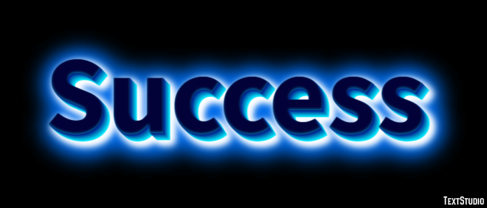 Success Text Effect