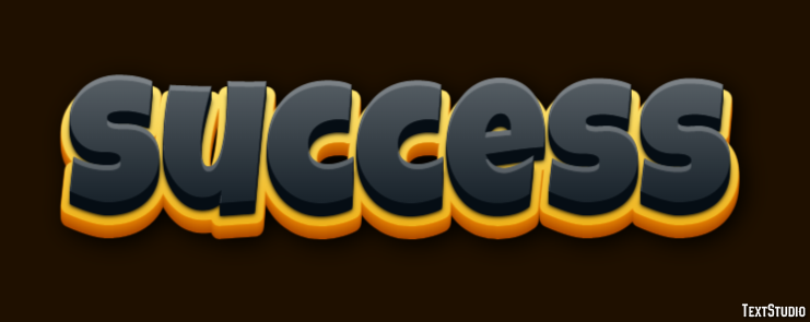 Success Text Effect