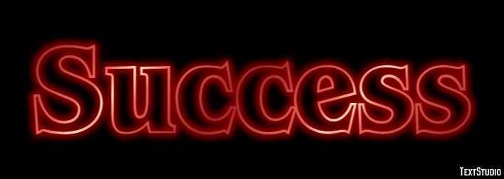 Success Text Effect