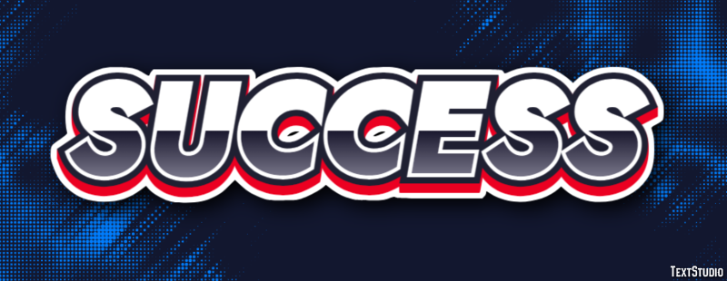 Success Text Effect