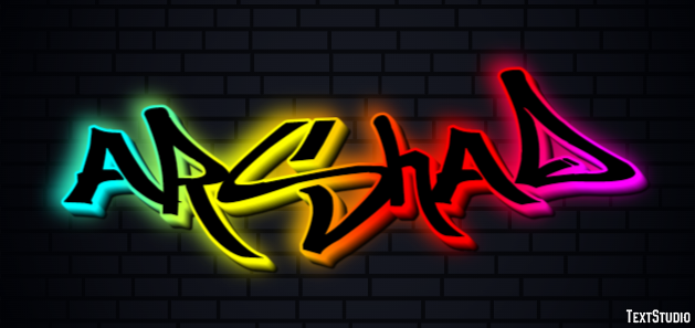 Arshad Text Effect