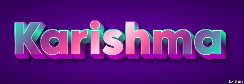 Karishma Text effect