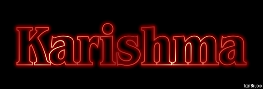 Karishma Text Effect