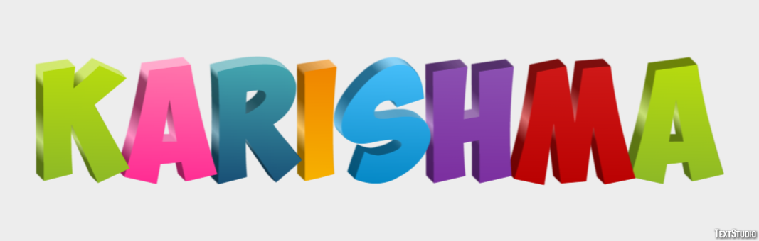 Karishma Text Effect