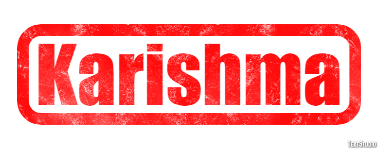 Karishma Text effect