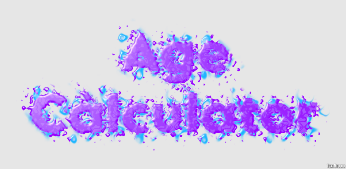 Age Càlculator Efecto de Texto