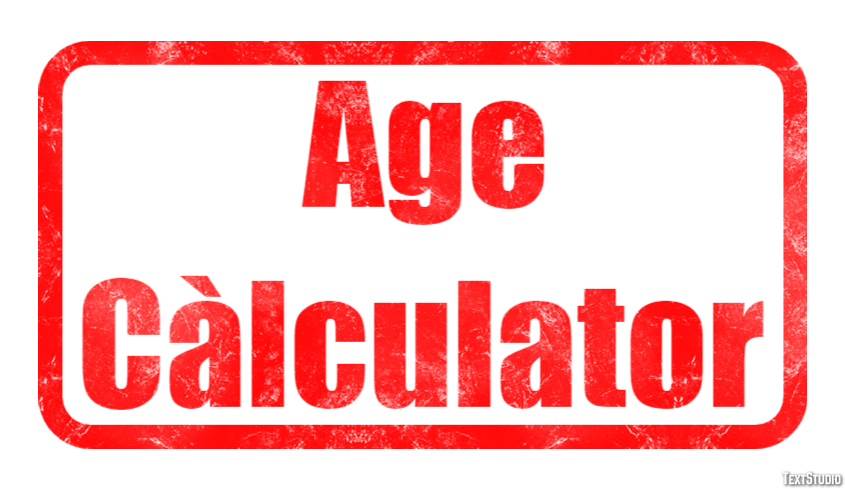 Age Càlculator Efecto de Texto