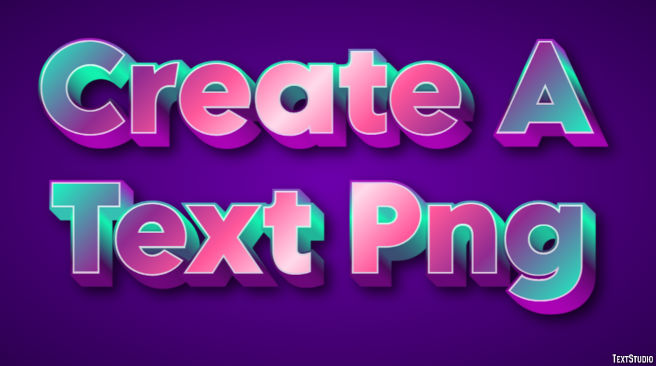 Create A Text Png Effetto testo