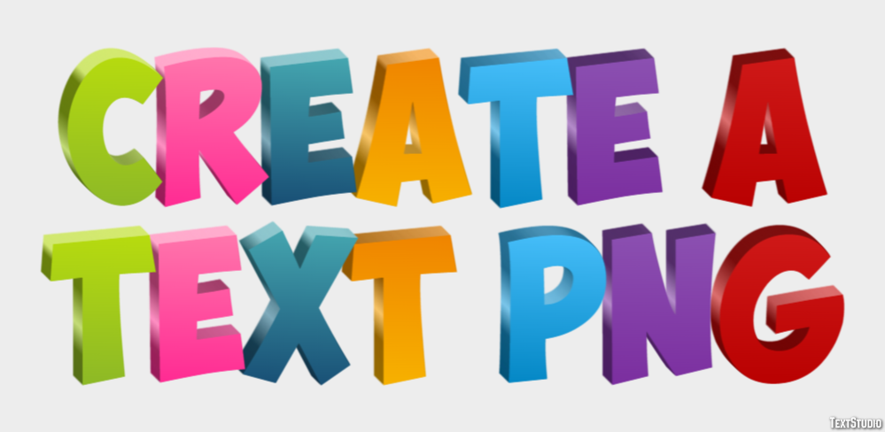 Create A Text Png Effetto testo