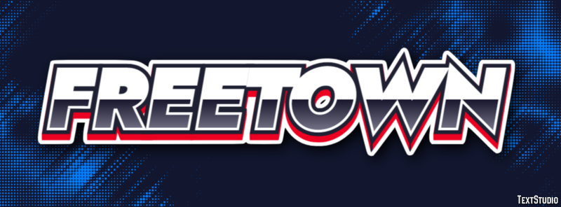Freetown Effetto testo