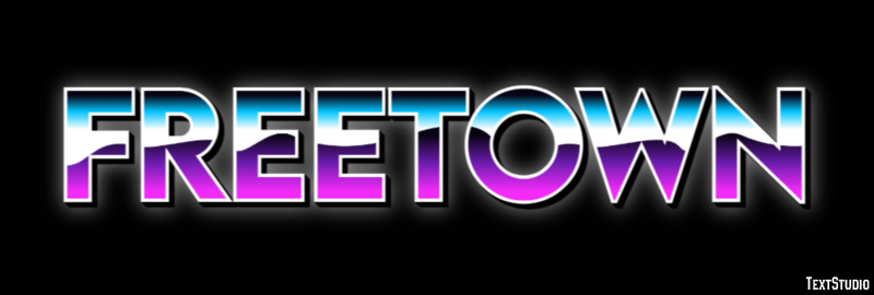 Freetown Effetto testo