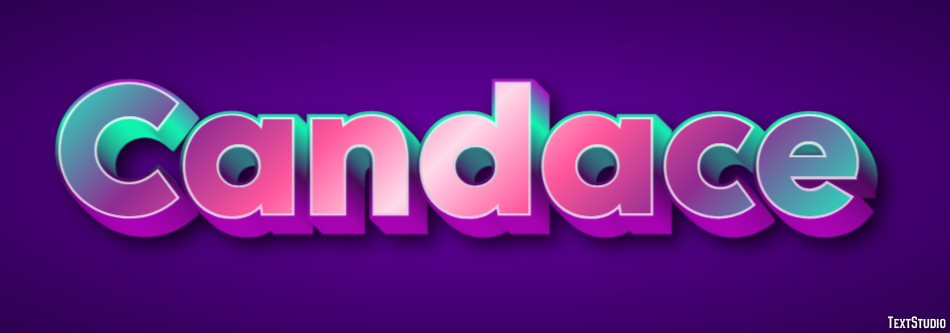 Candace Text Effect