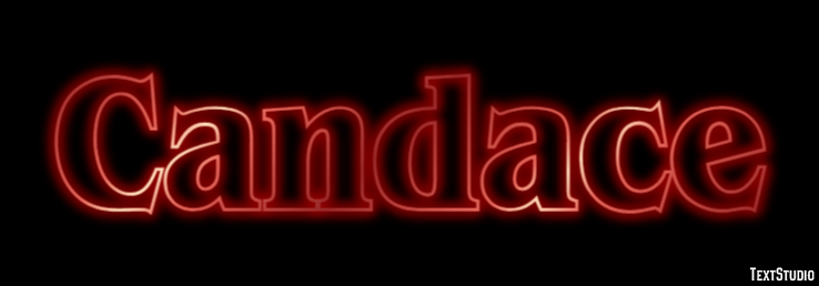 Candace Text Effect