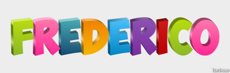 Frederico Text Effect