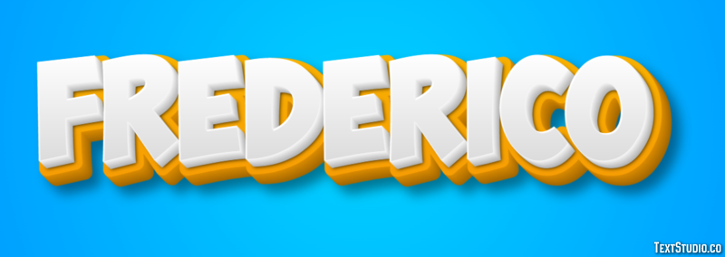Frederico Text Effect