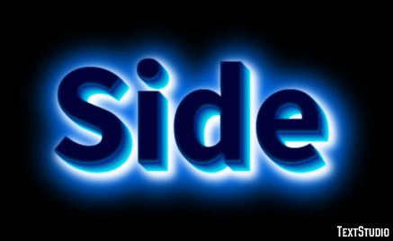 Side Texteffekt
