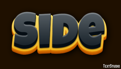 Side Efekt tekstowy