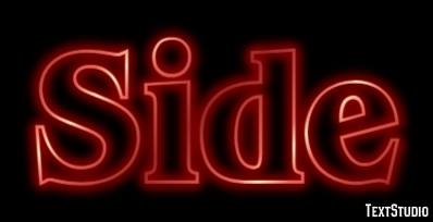 Side Efekt tekstowy