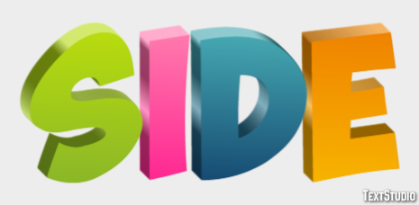 Side Efekt tekstowy