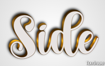 Side Efekt tekstowy