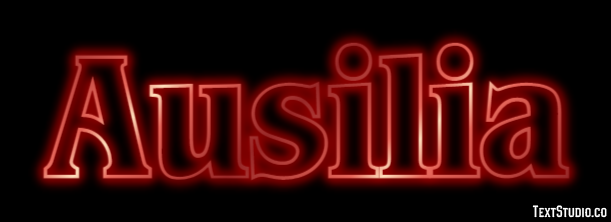Ausilia Effetto testo