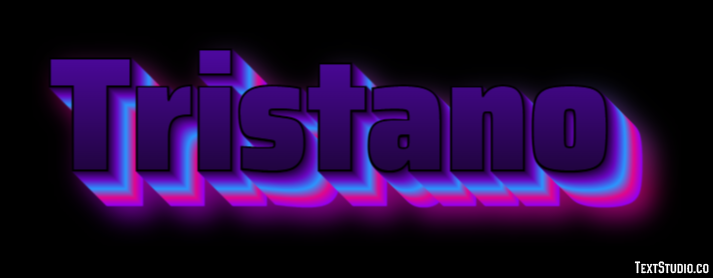 Tristano Effetto testo