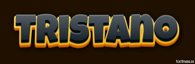 Tristano Effetto testo