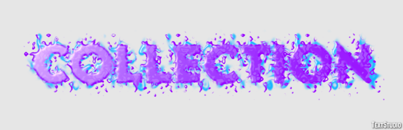 Collection Эффект текста