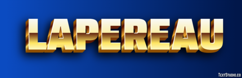 Lapereau Efecto de Texto