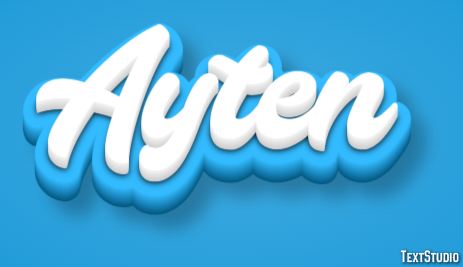 Ayten Text Effect
