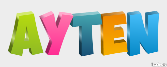 Ayten Text Effect