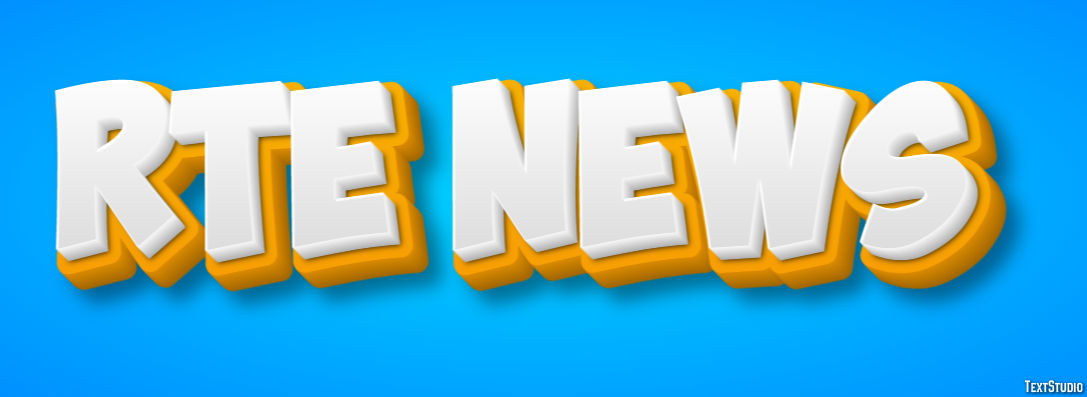 Rté News Efeito de texto