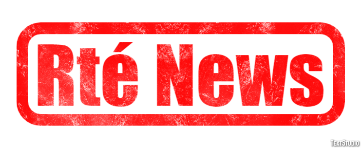 Rté News Efecto de texto