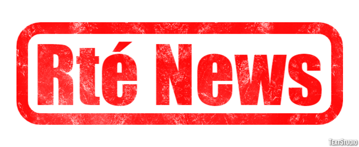 Rté News Efeito de texto