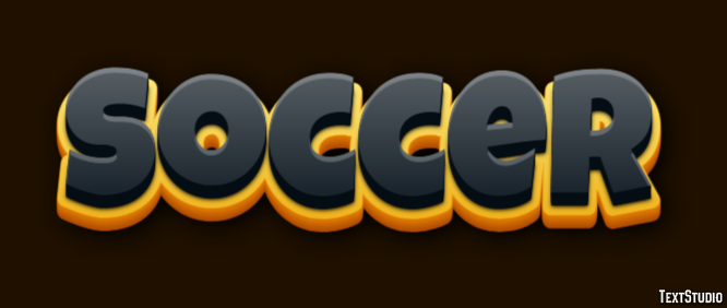 Soccer Text Effect