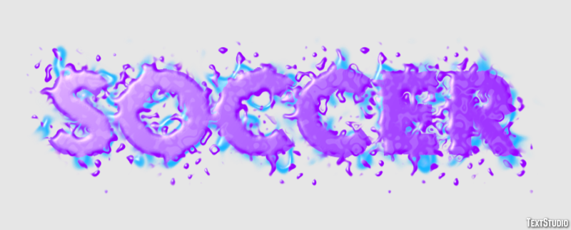 Soccer Text Effect