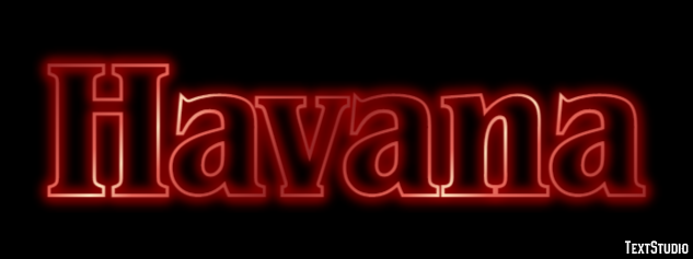 Havana Efekt tekstowy