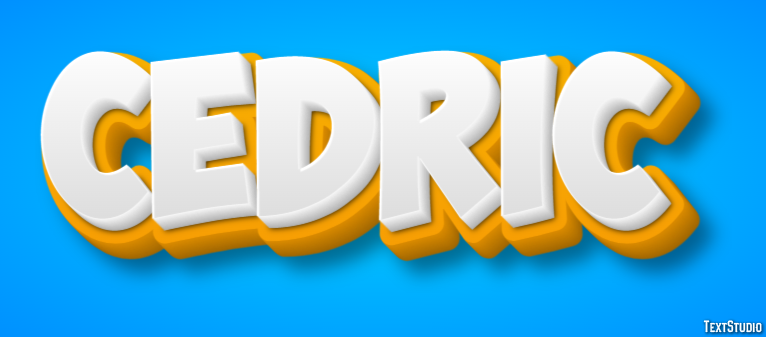 Cedric Text Effect