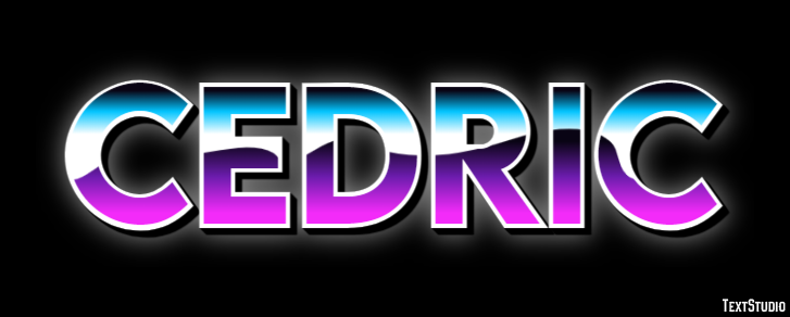 Cedric Efecto de Texto